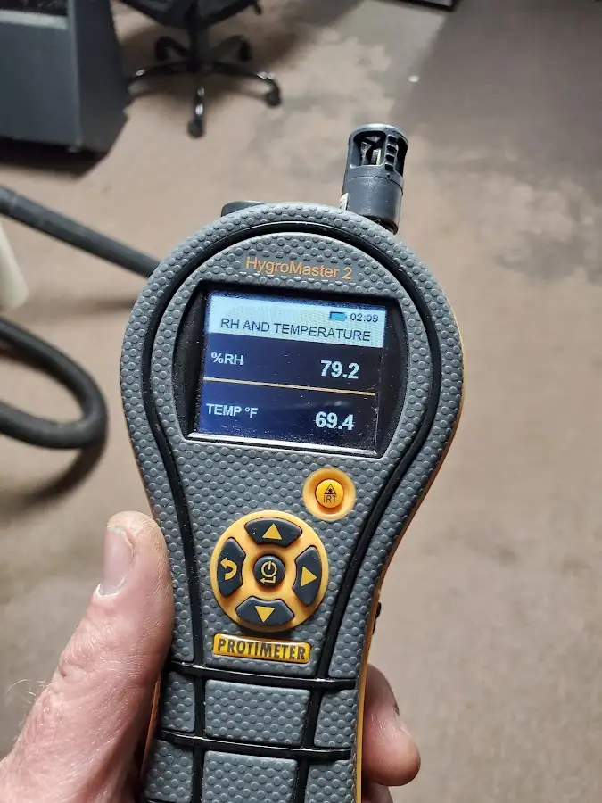 Moisture meter humidity assessment for Mold Remediation & Removal in East Buffalo